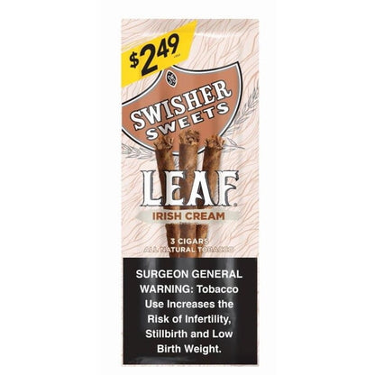 SWISHER SWEETS LEAF $2.49 10/3PK