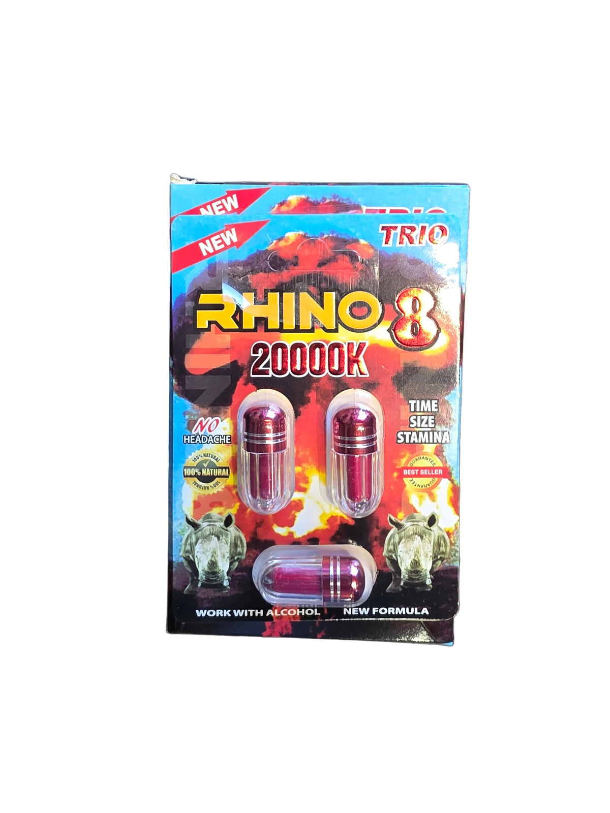 TRIPLE PILLS (TRIO) SEX ENHANCEMENT 10PK - 15PK