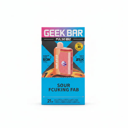GEEK BAR PULSE X2 BULL 50K VAPE 5PK