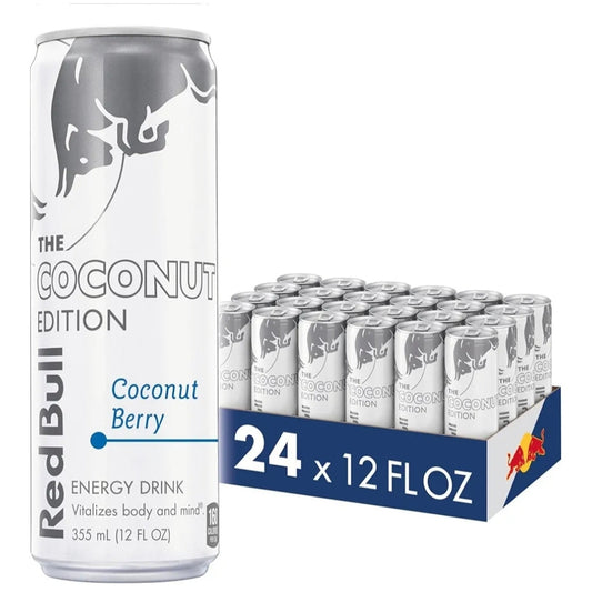 REDBULL ENERGY COCONUT BERRY WHITE 12OZ 24PK