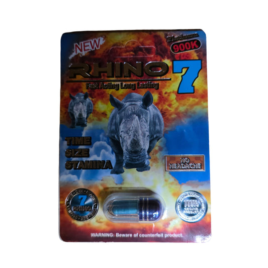 RHINO PILLS 7 1CT 12PK