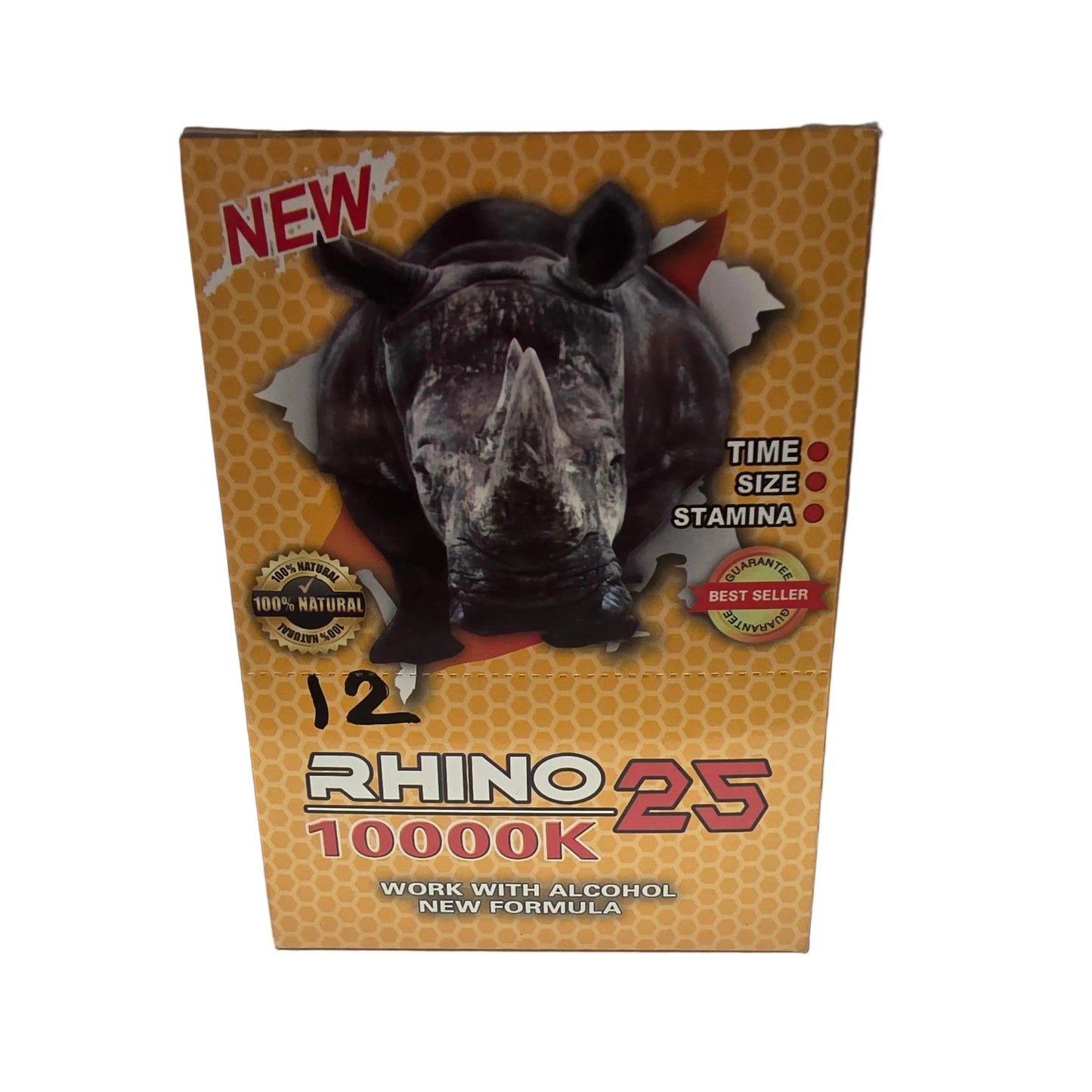 RHINO SINGLE PILLS ENHANCEMENT SEX 24PK
