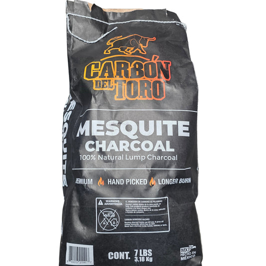CHARCOAL CARBON DEL TORO MESQUITE 7LB 1CT