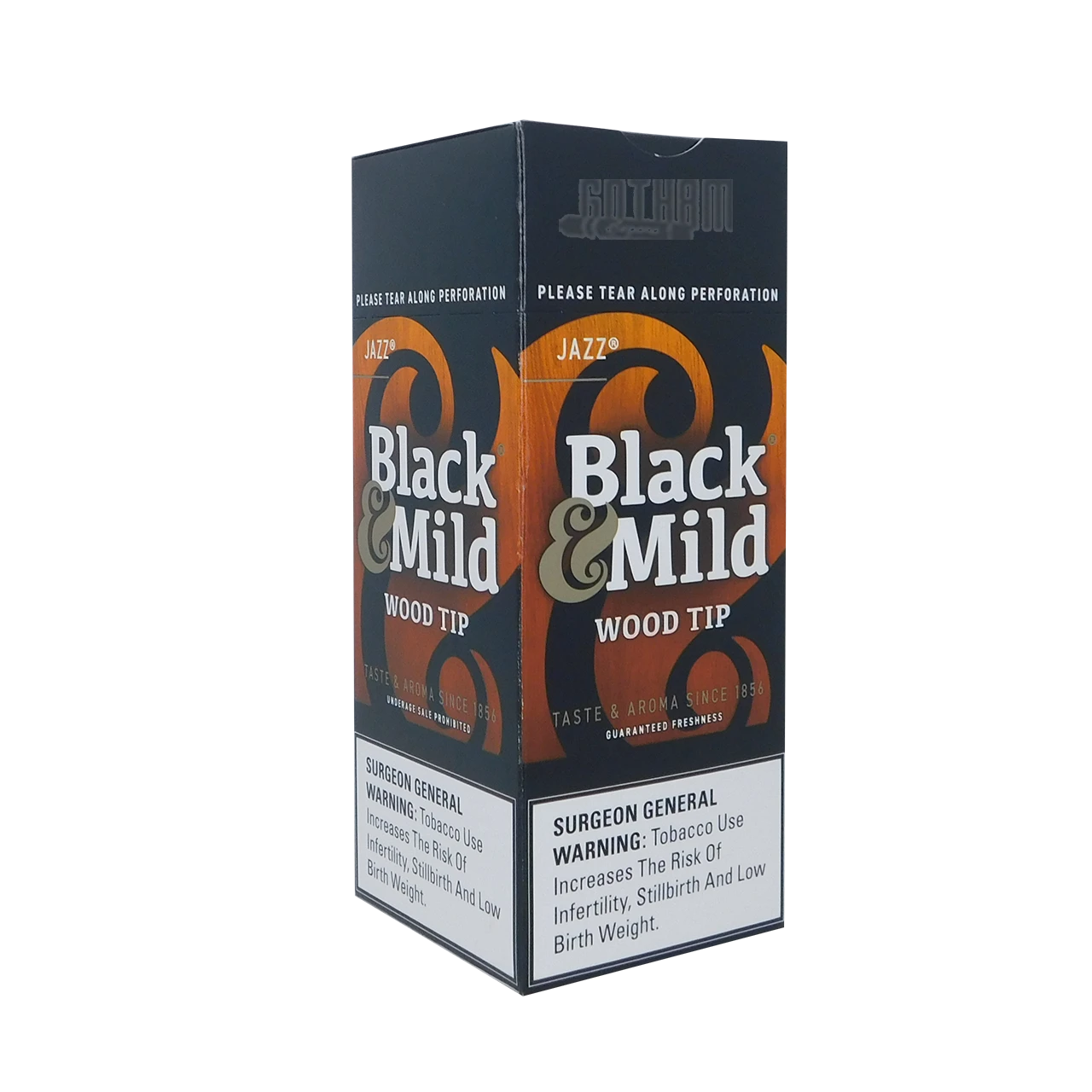 BLACK & MILD WOOD - PLASTIC TIPS SINGLE PACKS 25CT