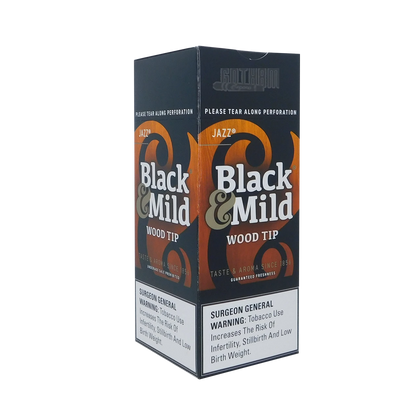 BLACK & MILD WOOD - PLASTIC TIPS SINGLE PACKS 25CT