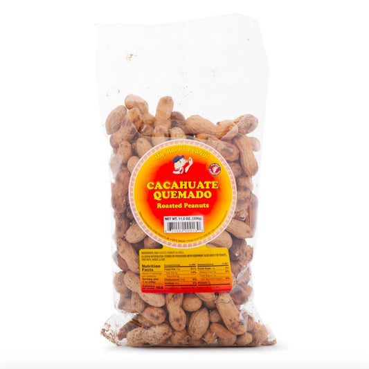 CACAHUATE QUEMADO PEANUTS IN SHELL 11.5 OZ 1CT