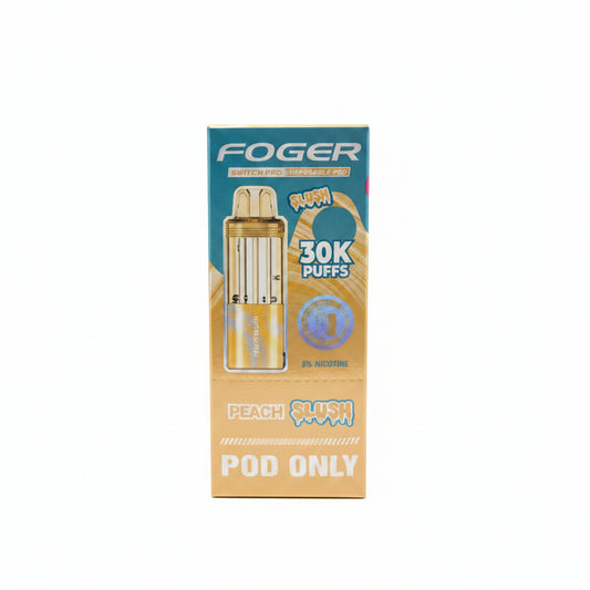 VAPE FOGER PODS 30K PEACH SLUSH 5PK