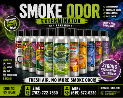 SMOKE ODOR AIR FRESHNER SPRAY 7OZ 198 GM 1CT