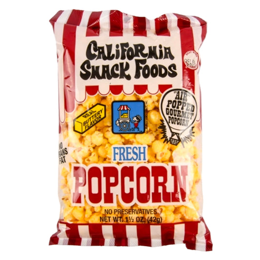 CALIFORNIA SNACK FOODS POPCORN FRESH 1.50 OZ 1CT