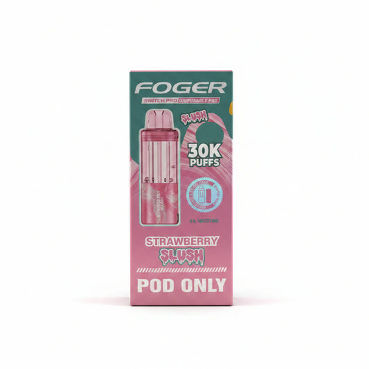 VAPE FOGER PODS 30K STRAWBERRY SLUSH 5PK