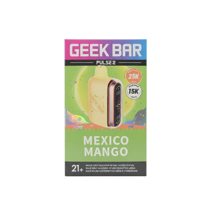 GEEK BAR PULSE2 HUBBA 25K VAPE 5PK