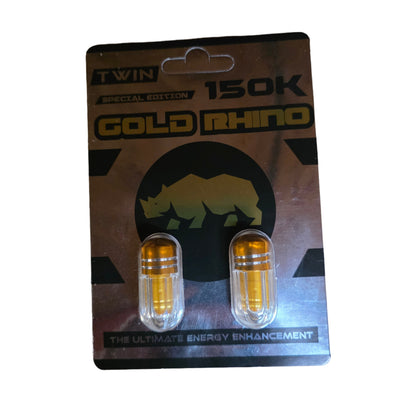 RHINO PILLS GOLD 150K 2CT 12PK