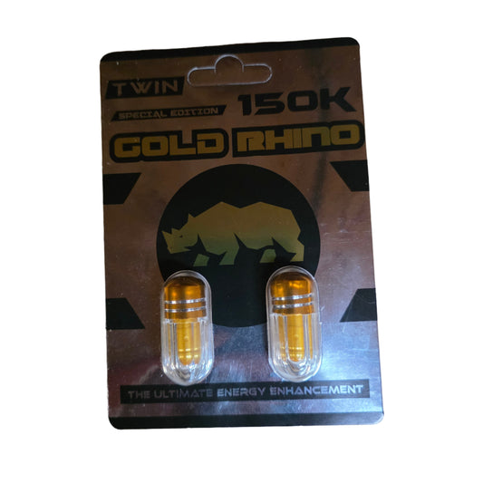 RHINO PILLS GOLD 150K 2CT 12PK