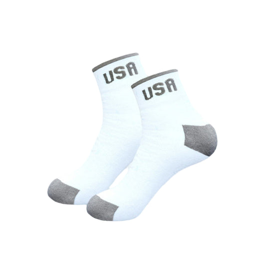 SOCKS ANKLE WHITE(10-13) 12PK