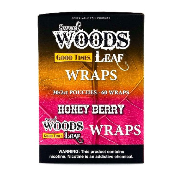 SWEET WOOD LEAF CIGAR WRAPS 30/2CT
