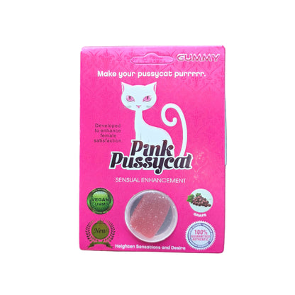 PINK PUSSYCAT GUMMY FEMALE ENHANCEMENT 1CT 24PK