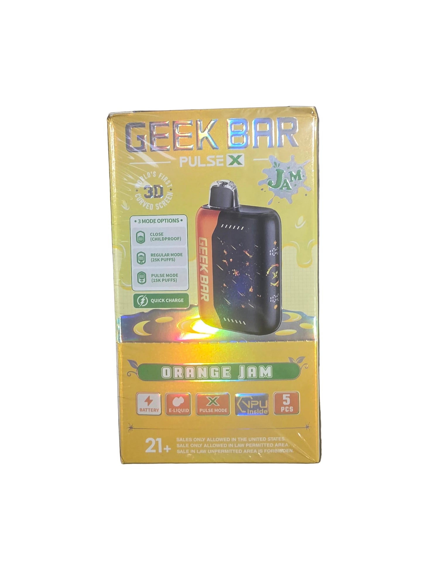 GEEK BAR X 25K 5PK