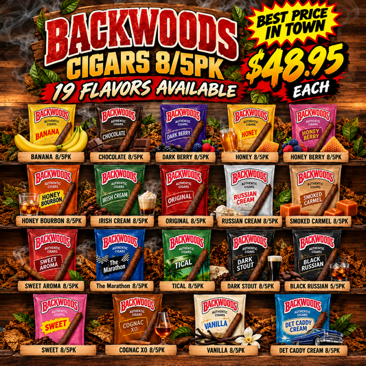 BACKWOODS CIGARS 8/5PK