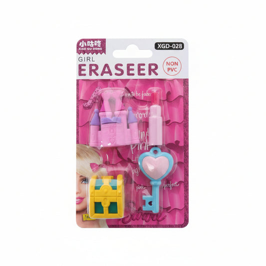 TOYS GIRL ERASER 12PK