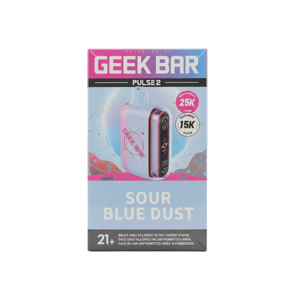GEEK BAR PULSE2 HUBBA 25K VAPE 5PK