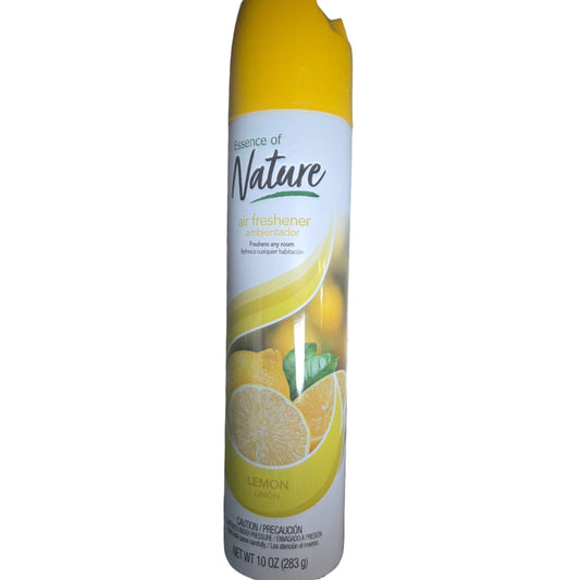 AIR FRESHENER ESSENCE OF NATURE LEMON 10OZ 1CT