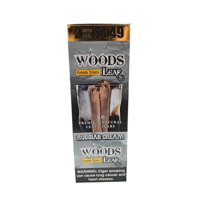 SWEET WOODS GOOD TIME LEAF CIGARS 2/$1.49 15/2PK