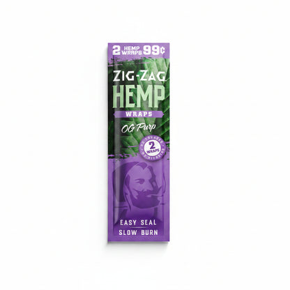 ZIG ZAG HEMP WRAP 2/$0.99 25/2PK