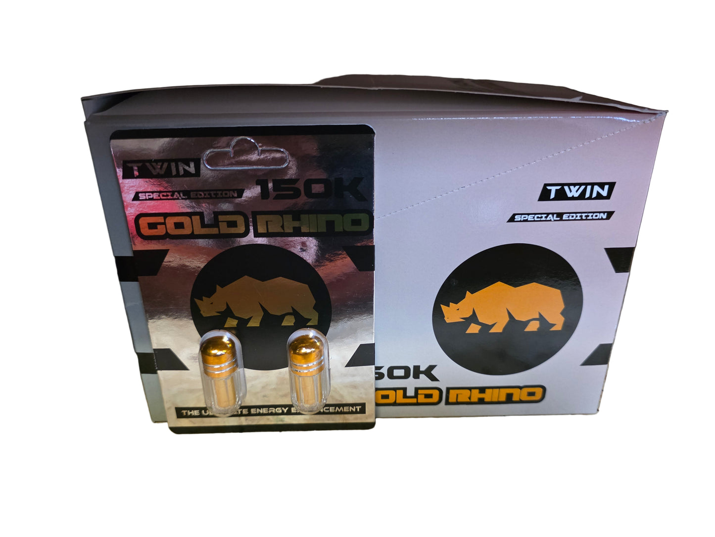 RHINO PILLS GOLD 150K 2CT 12PK