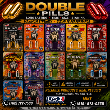 DOUBLE PILLS ENHANCEMENT SEX 24PK