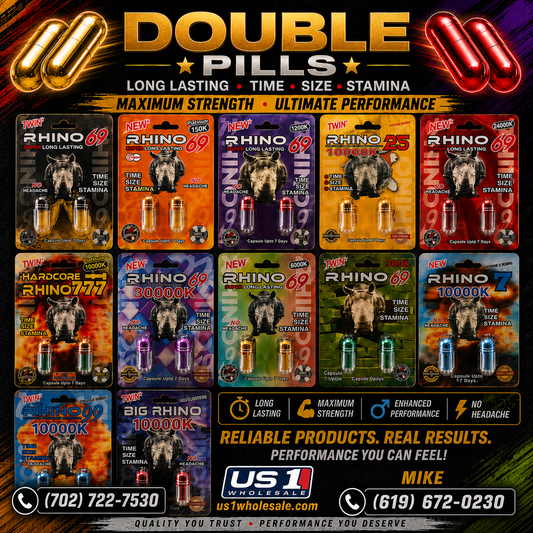 DOUBLE PILLS ENHANCEMENT SEX 24PK