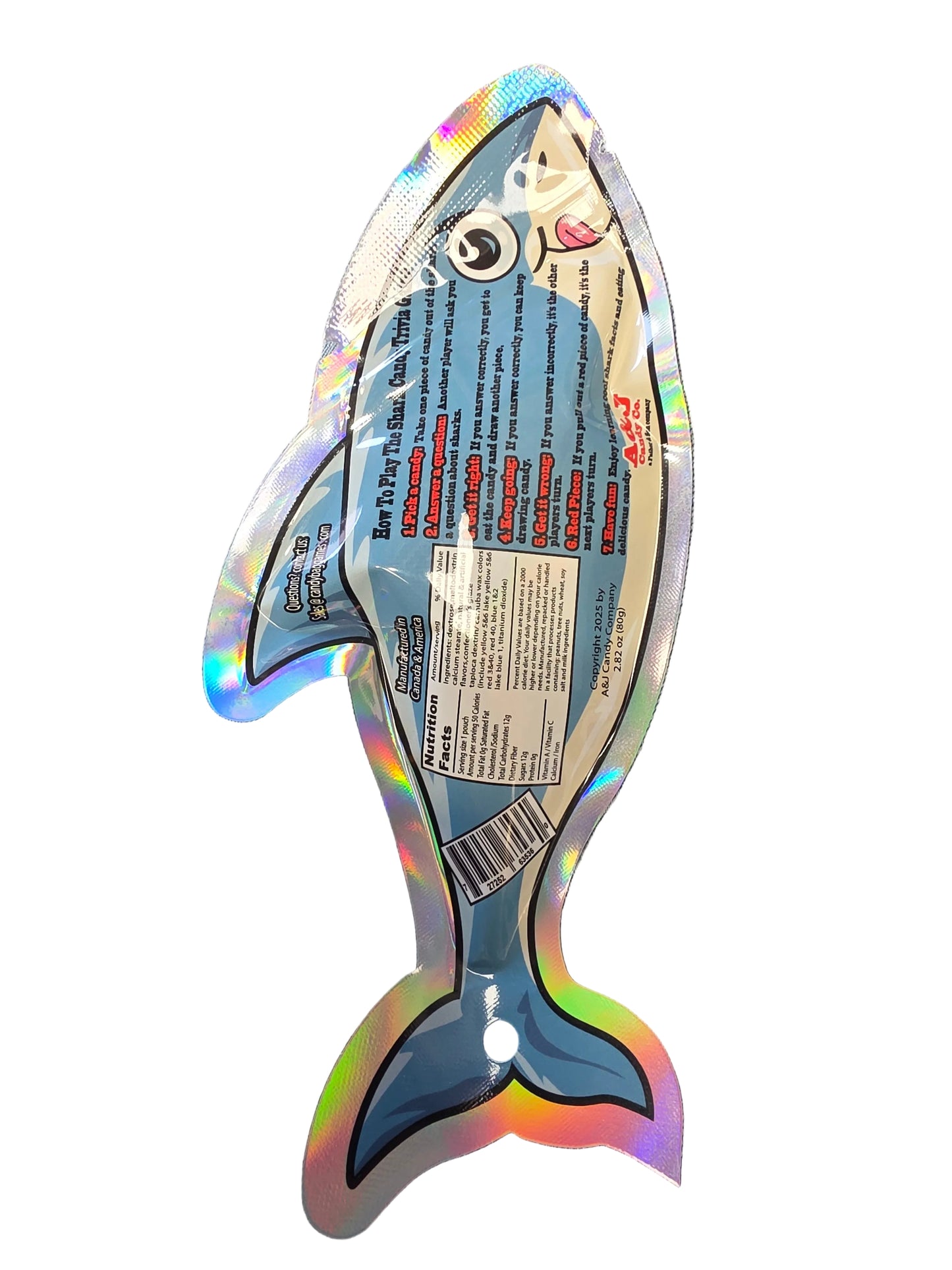 CANDY SWEET & SOUR MIX SHARK 1CT