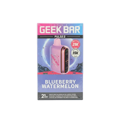 GEEK BAR PULSE2 HUBBA 25K VAPE 5PK