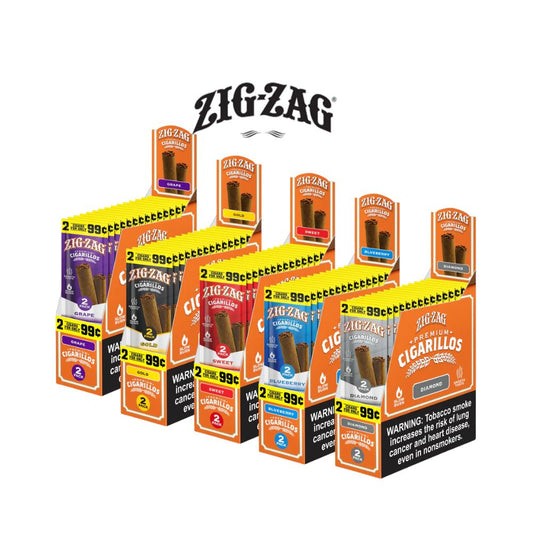 ZIG ZAG PREMIUM CIGAR 2/$0.99 15/2PK